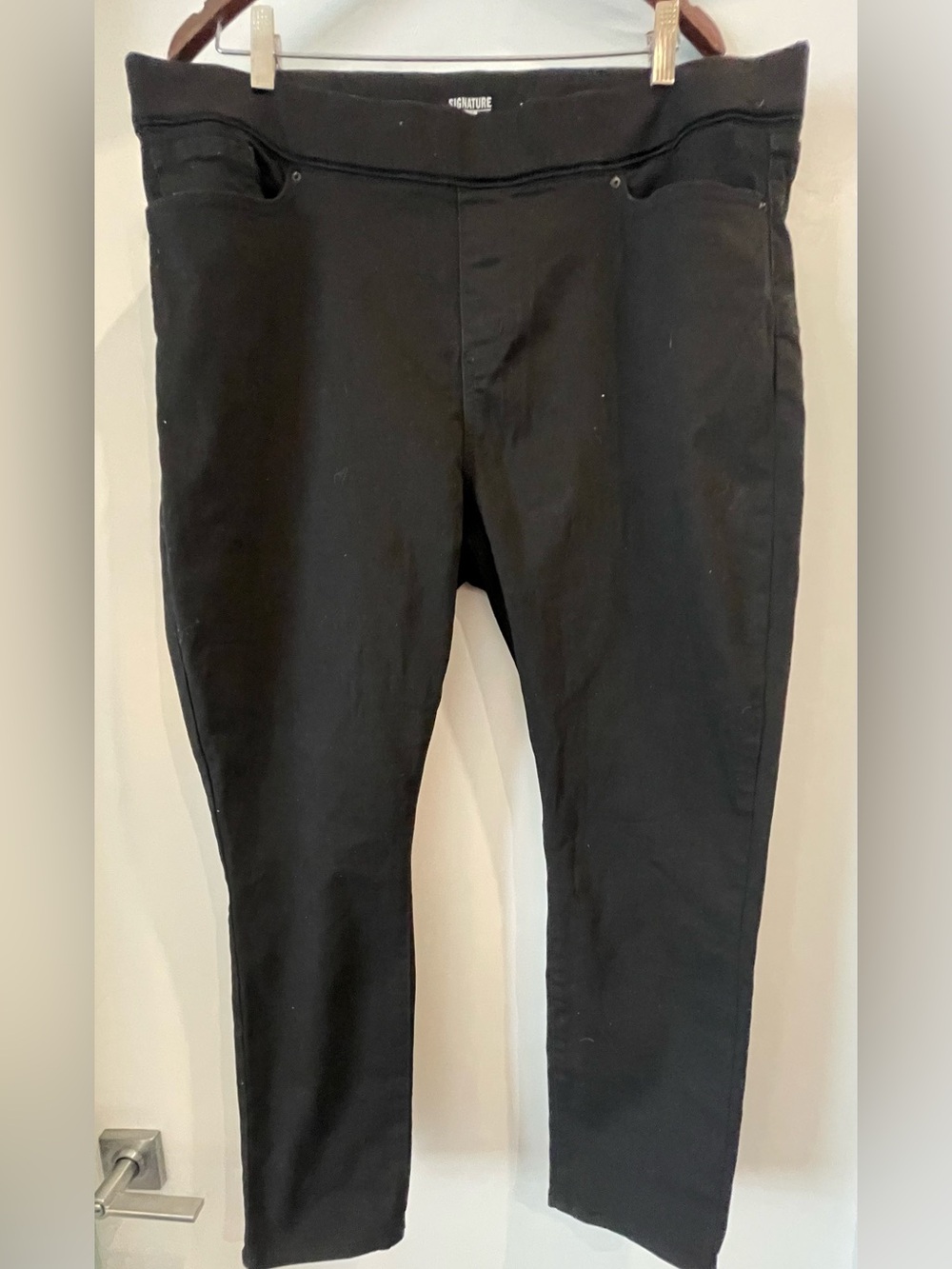Black Levi Strauss Signature Gold Skinny Pants